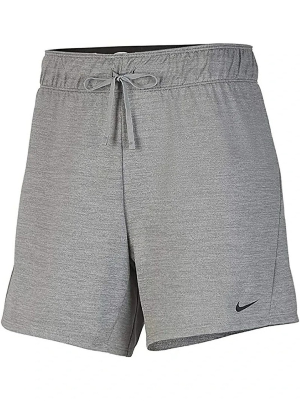 Nike Gray Elastic-Waist Athletic Shorts - Picture 4 of 8